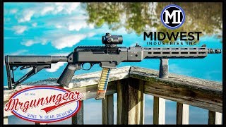 Midwest Industries Ruger PC Carbine Chassis amp Accessories [upl. by Podvin108]