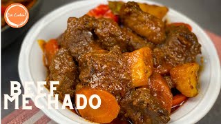 Beef Mechado Recipe  Beef Stew  Mechadong Baka  Easy to Follow Recipe [upl. by Conias]