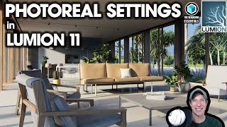 PHOTOREALISTIC RENDERING IN LUMION 11  Detailed Preset Walkthrough [upl. by Nodnalb]