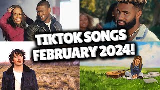 Top Trending Songs on TikTok  FEBRUARY 2024 [upl. by Dis522]