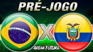 BRASIL x EQUADOR Eliminatórias da Copa  Narração [upl. by Tallula791]