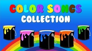 quotColor Songs Collection Vol 1quot  Learn Colors Sing Colors Nursery Rhymes [upl. by Notnarb]