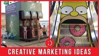 47 Creative Marketing and Guerilla Marketing Ideas Slideshow [upl. by Eaned]