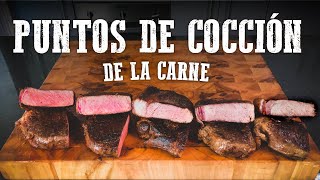 ¿Cuáles son los puntos de Cocción de la Carne  Slucook [upl. by Alrzc]