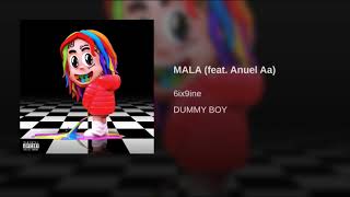 6IX9INE  MALA 1 HOUR VERSION FEAT ANUEL AA [upl. by Akilaz143]