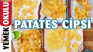 Patates Cipsi Tarifi  Evde Cips Nasıl Yapılır [upl. by Llamaj]