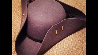 DIY Cocked Hat Tricorn Hat [upl. by Oirifrop]