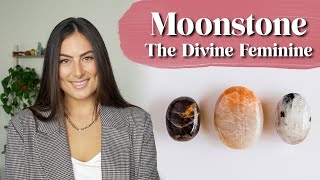 Moonstone Crystal Meaning • Working with the Moon Phases [upl. by Netsryk]