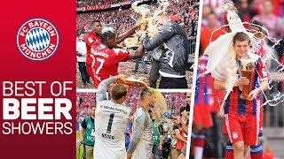 7 Championships 7 Beer Showers  Best of FC Bayern [upl. by Margarete]