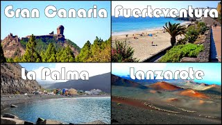 Best CANARY ISLAND for YOU  TRAVEL GUIDE  Gran Canaria Fuerteventura La Palma and Lanzarote [upl. by Anelyak111]