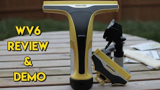 Karcher WV6 Premium Window Vac Review amp Demonstration [upl. by Christianson]