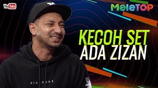 Kecoh set MeleTOP bila Zizan Razak kecek klate dengan Neelofa dan Nabil  Bikers Kental 2 [upl. by Zarla]