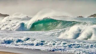 Welcome to Corsica  go surfing  Winter [upl. by Esaertal667]