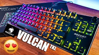 A Dang Good Gaming Keyboard Roccat Vulcan TKL Pro Review [upl. by Zerla151]