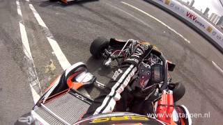 Demo Max Verstappen Helmet Cam Exclusive Footage CRG VKV City Racing Rotterdam 2013 [upl. by Jo]