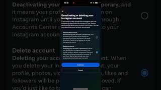 How to delete your Instagram Account [upl. by Tiphani437]