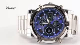 Stauer Blue Stone Chronograph Watch [upl. by Vacuva]