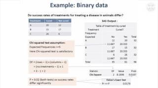 14 Tests for Binary amp Categorical Data [upl. by Utta]