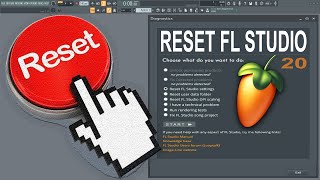 How To Reset FL Studio Settings To Default [upl. by Gerianna795]