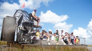 Everglades Tours  Airboat Tours  Gator Park [upl. by Yreffeg]