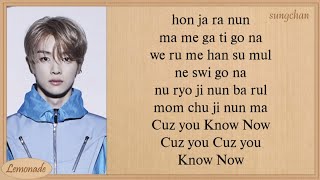 NCT U  Know Now Easy Lyrics [upl. by Attenauq782]