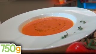 Recette de Soupe de tomate  750g [upl. by Kablesh]