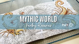 Colour Along  Mythic World by Kerby Rosanes  Part 1 [upl. by Friend]