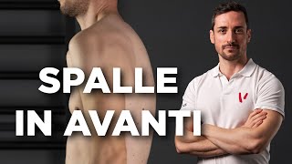 Come correggere le spalle in avanti [upl. by Arelus]