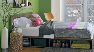 DIY Platform Bed with Storage [upl. by Llerroj]