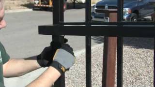 Amazing Gates Sliding Gate System Installation [upl. by Negaet]