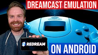 The Best Sega Dreamcast Emulator for Android Redream install guide setup  config  tutorial [upl. by Larentia]