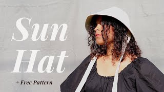 DIY Sun HatBucket Hat  Free Pattern  LYDIA NAOMI [upl. by Welch]