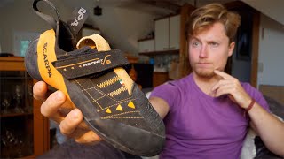 Scarpa Instinct VS In Depth Climbing Shoe Review [upl. by Illil]