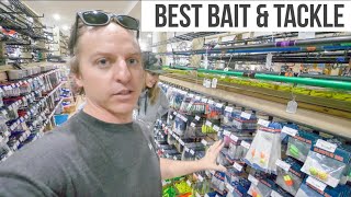 Saltwater Fishing Tackle Shop 101  Best Bait and Tackle For Beach Fishing [upl. by Axe911]