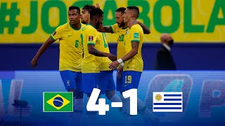 Eliminatorias  Brasil 41 Uruguay  Fecha 12 [upl. by Alduino]