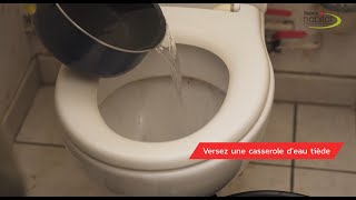 Comment déboucher les toilettes [upl. by Inatirb]