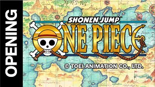 One Piece  Opening 01  Redoblaje Español Latino [upl. by Mcwherter]