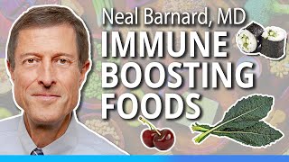 Neal Barnard MD  ImmuneBoosting Foods [upl. by Ellered]