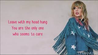 Taylor Swift  Miss Americana amp The Heartbreak Prince Lyrics [upl. by Deroo]