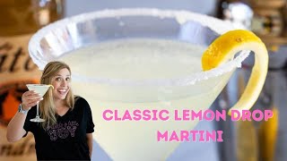 Lemon Drop Martini Cocktail Recipe [upl. by Twila]