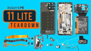 Inside Xiaomi Mi 11 Lite Teardown  Screen Replacement Part 1 [upl. by Zobkiw]