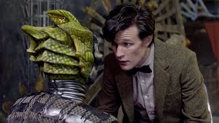 A Silurian Unmasked  The Hungry Earth  Doctor Who [upl. by Eelsew]