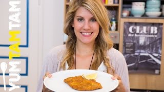 How To Wiener Schnitzel  Klopfen Panieren Braten  yumtamtam [upl. by Ymma343]