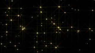 Sparkly Gold Stars Overlay [upl. by Lilian]