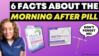 6 facts about the MORNING AFTER PILL [upl. by Jemine]