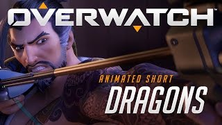 Overwatch Animated Short  “Dragons” [upl. by Yboc836]