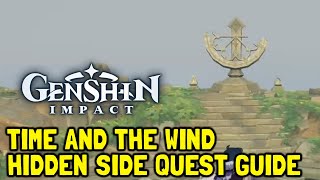 Genshin Impact Time And The Wind Hidden Side Quest Guide Secret Island Location [upl. by Shargel53]