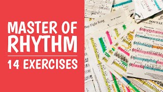 Ultimate Rhythm Masterclass 14 Rhythm Exercises [upl. by Violette]