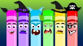 Scary Crayons Song  Songs for Kids  Nursery Rhymes for Kids [upl. by Aisila]