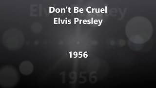 Lyrics Dont be cruel Elvis Presley [upl. by Dela209]